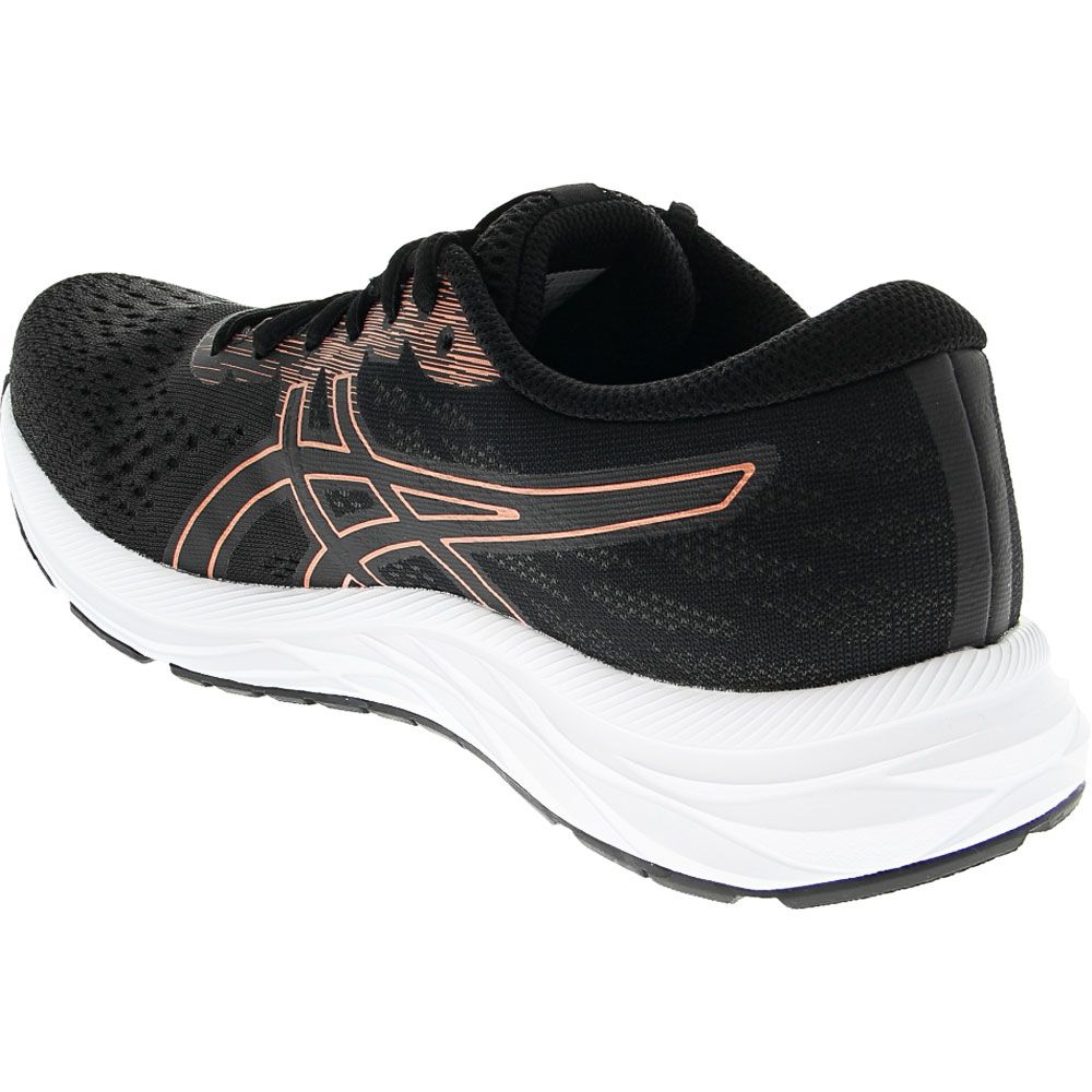 ASICS Gel Excite 7 Running Shoes - Womens Black Back View
