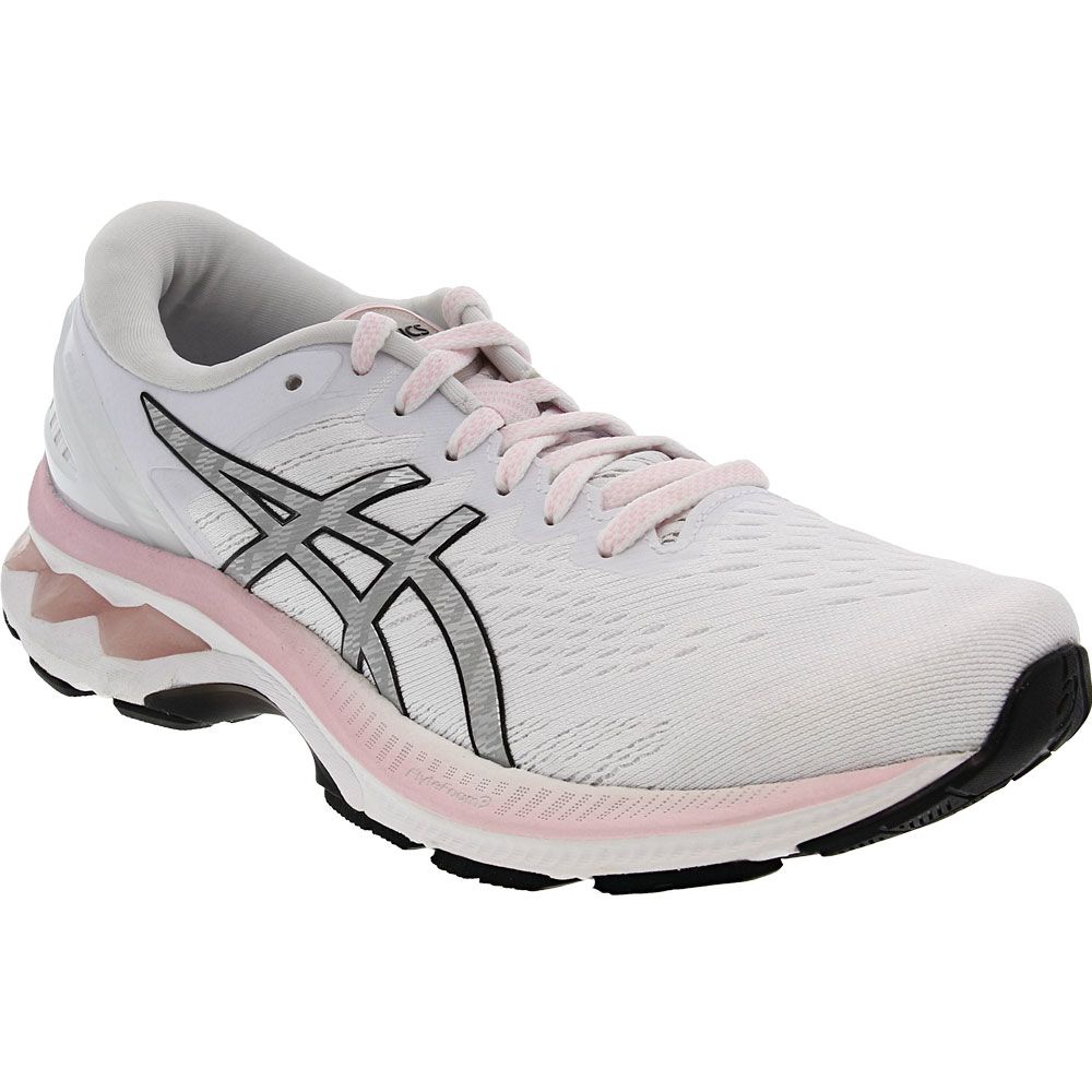 ASICS Gel Kayano 27 Running Shoes - Womens Pink Salt Pure Silver