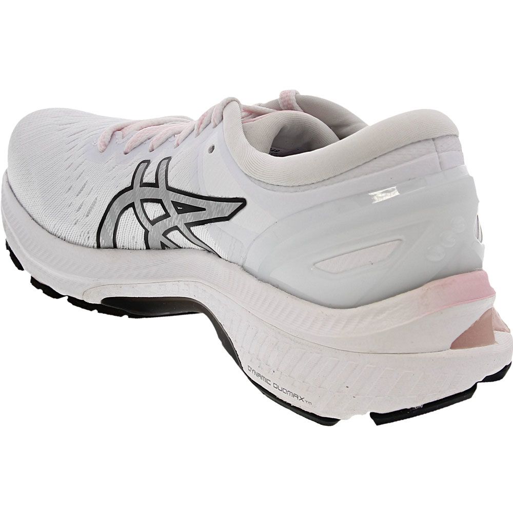 ASICS Gel Kayano 27 Running Shoes - Womens Pink Salt Pure Silver Back View