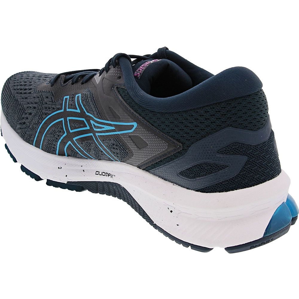 ASICS Gt 1000 10 Running Shoes - Womens French Blue Digital Grape Back View