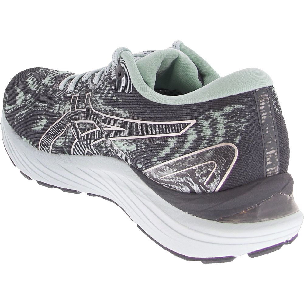 ASICS Gel Cumulus 23 Running Shoes - Womens Carrier Grey Pure Silver Back View