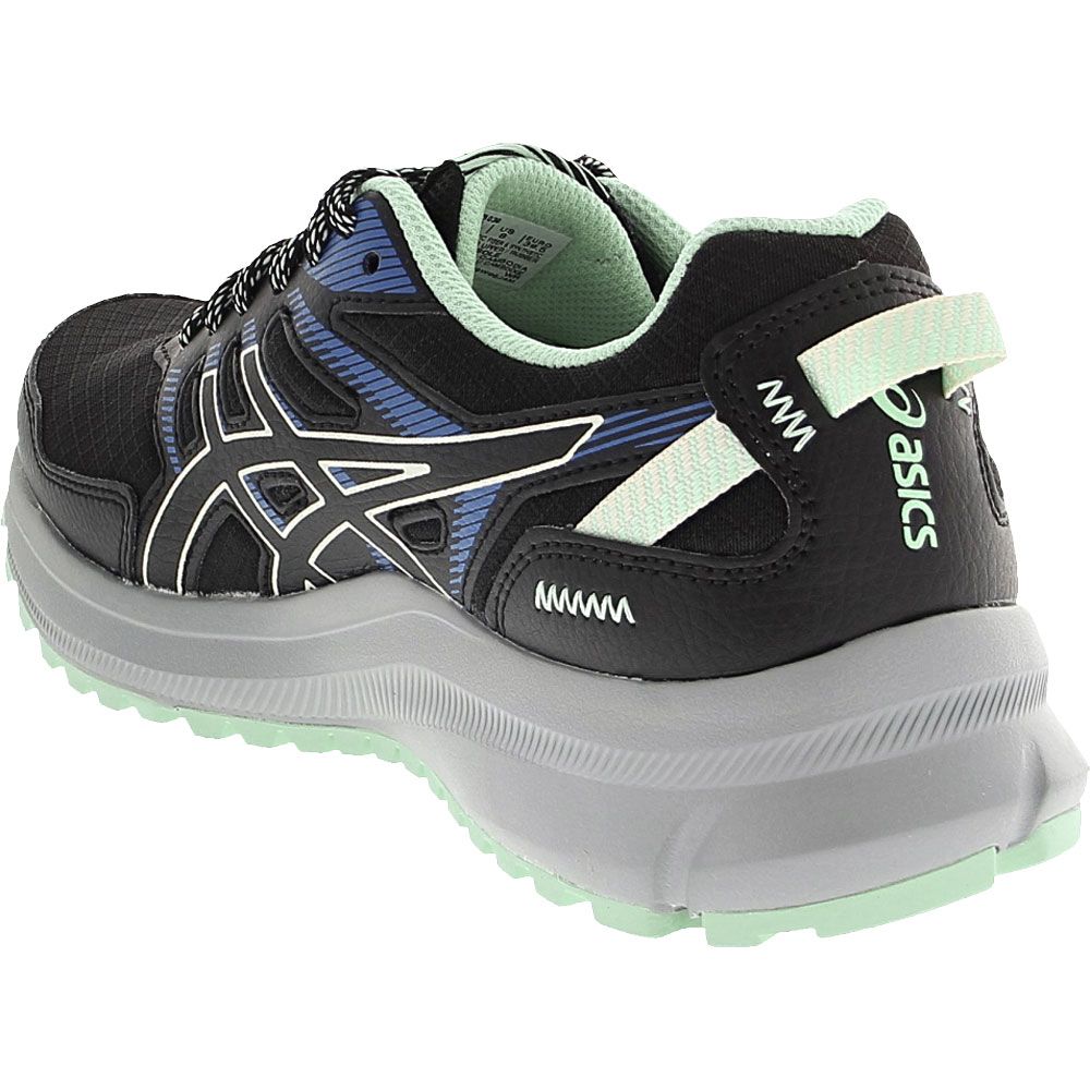 ASICS Trail Scout 2 Trail Running Shoes - Womens Black Back View