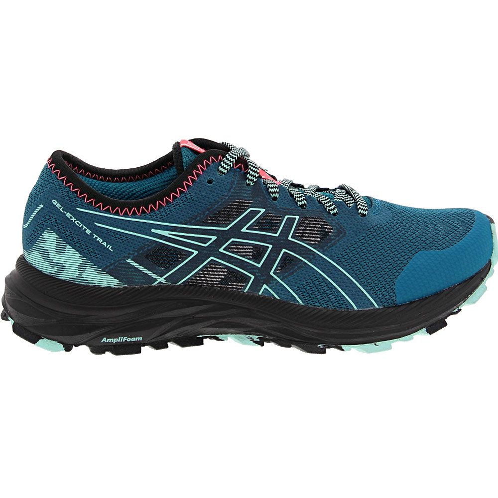 ASICS Gel Excite Trail Running Shoes - Womens Deep Sea Teal Clear Blue