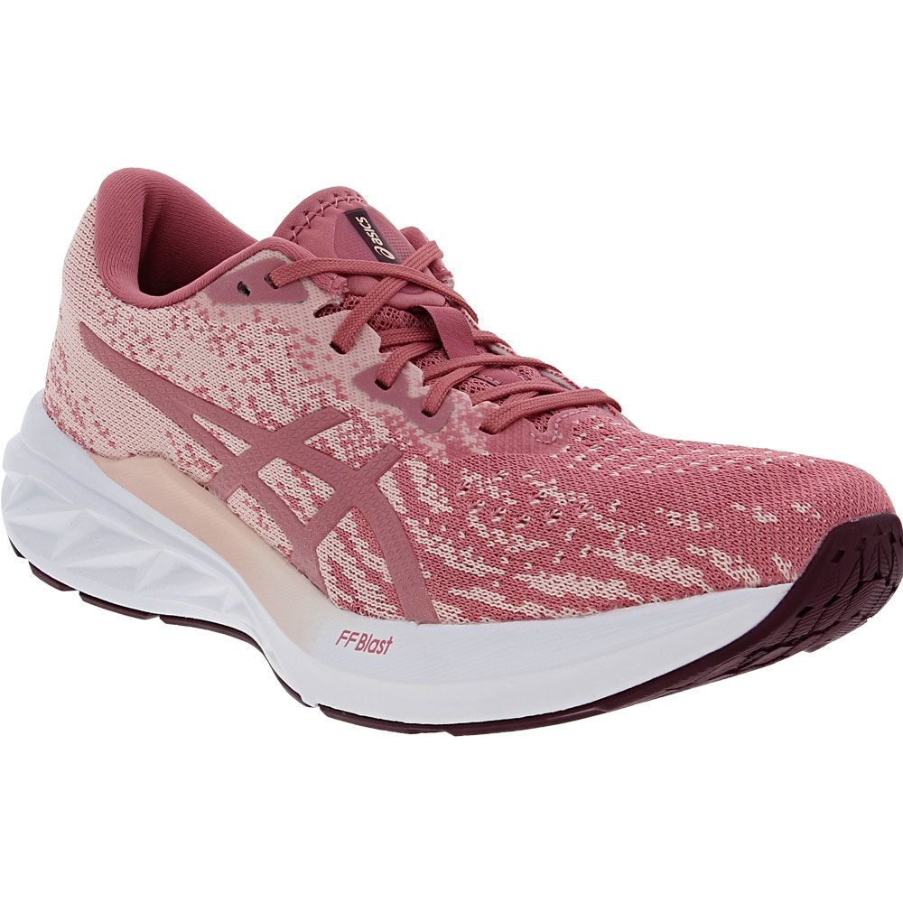 ASICS Dynablast 2 Running Shoes - Womens Pearl Pink Deep Mars