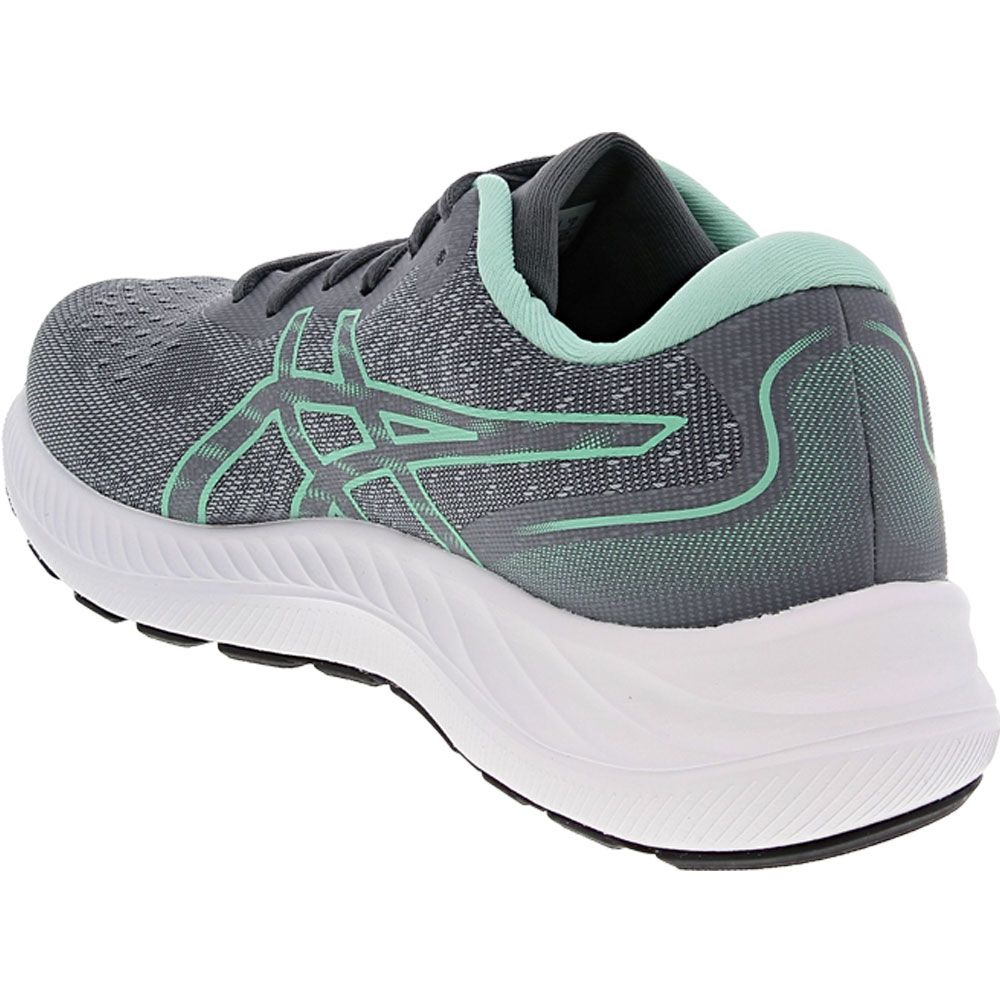 ASICS Gel-Excite 9 Running Shoes - Womens Sheet Rock Oasis Green Back View