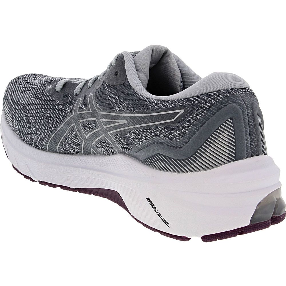 ASICS GT-1000 11 Womens Running Shoes Grey Back View