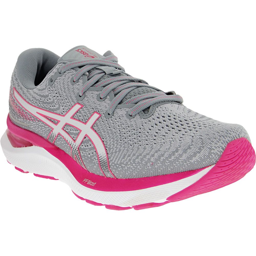 ASICS Gel Cumulus 24 Running Shoes - Womens Sheet Rock Pink Glo