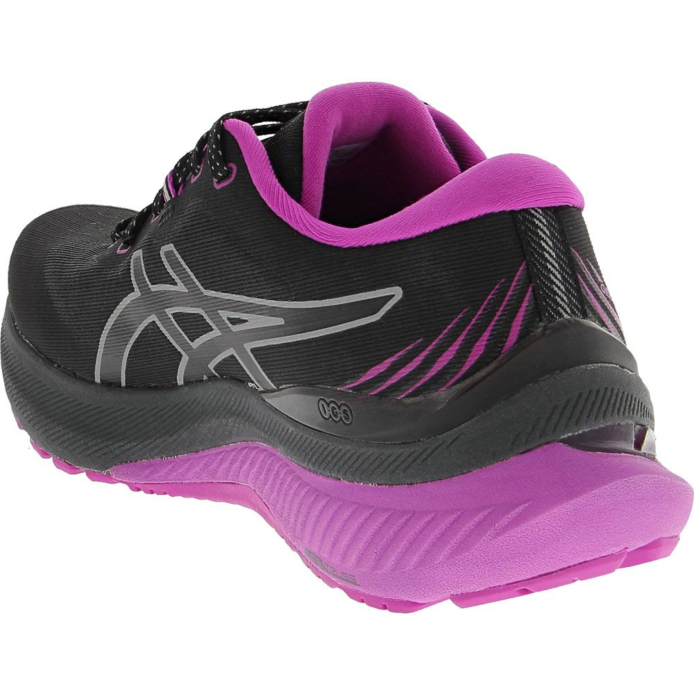 ASICS Gel Kayano 29 Lite Running Shoes - Womens Black Orchid Back View