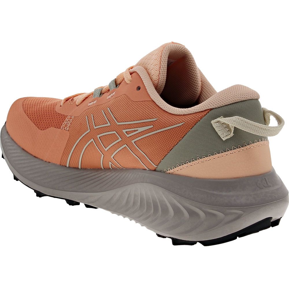 ASICS Gel Excite Trail 2 Womens Trail Running Shoes Terracotta Birch Back View