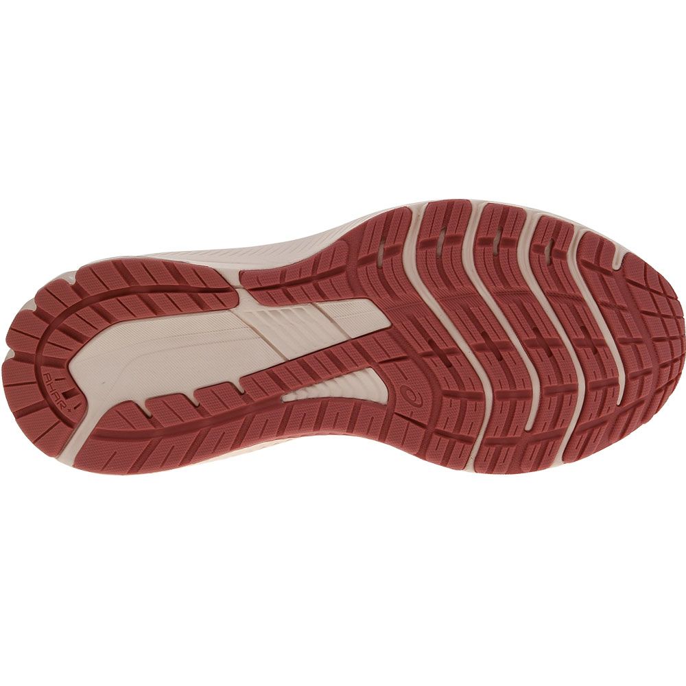 ASICS Gt 1000 12 Running Shoes - Womens Pale Apricot Light Garnet Sole View