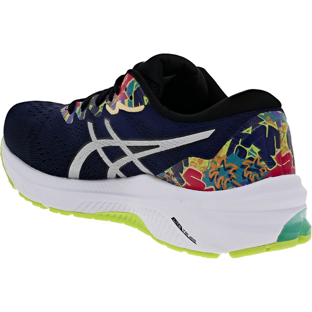 ASICS Gt 1000 11 Liteshow Running Shoes - Womens Lime Zest Lite Show Back View