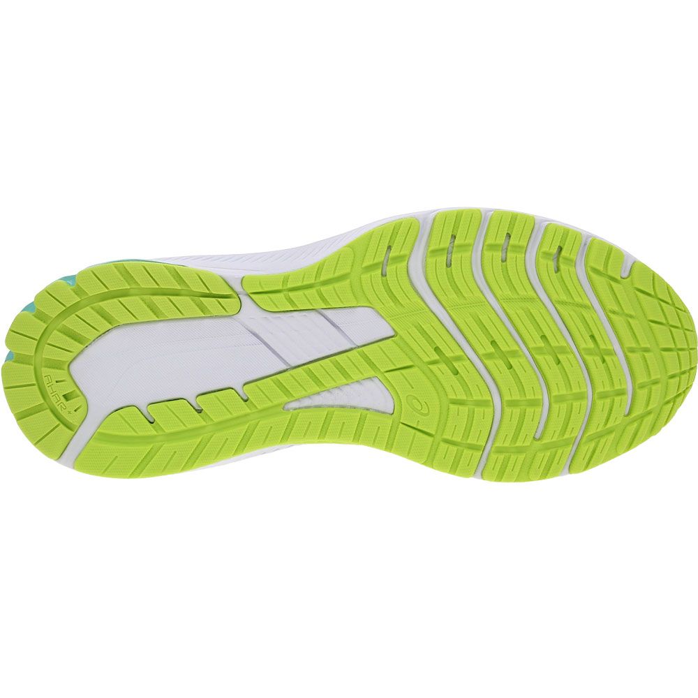 ASICS Gt 1000 11 Liteshow Running Shoes - Womens Lime Zest Lite Show Sole View