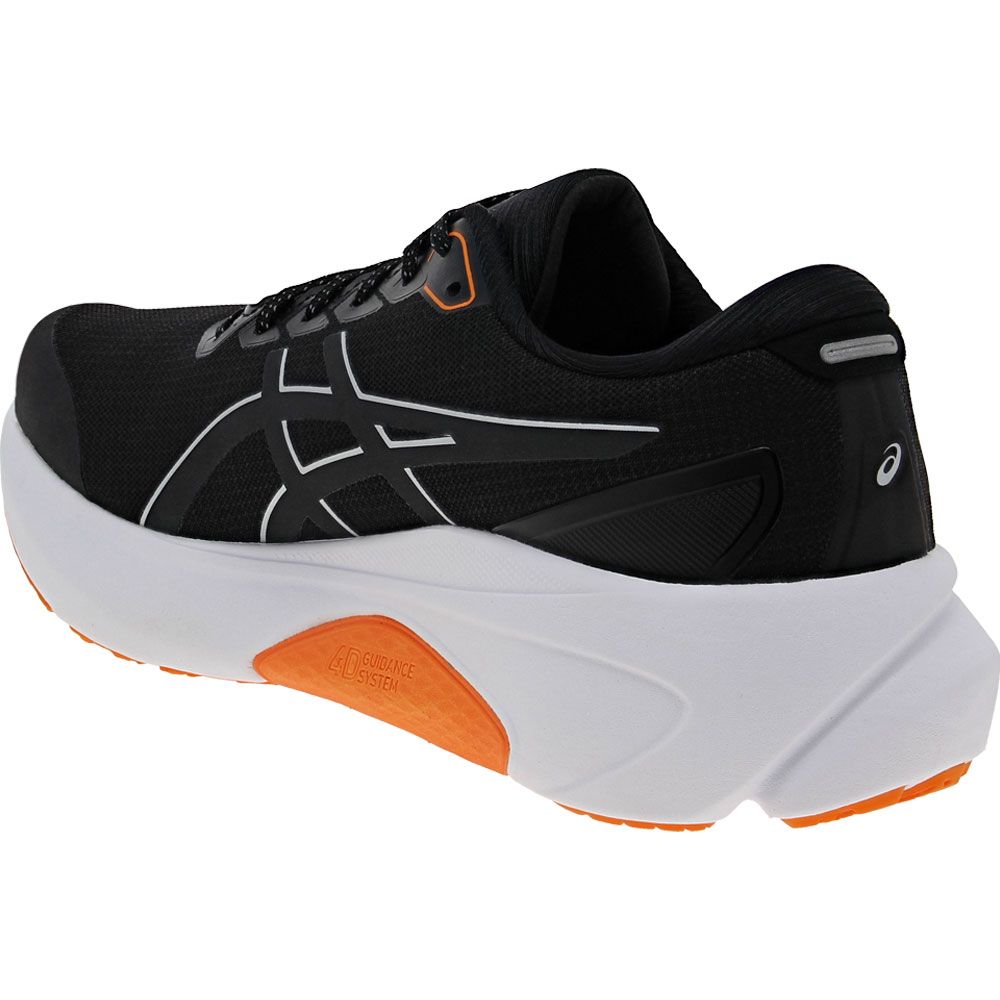 ASICS Gel Kayano 30 Lite Show Running Shoes - Womens Black Pure Silver Back View
