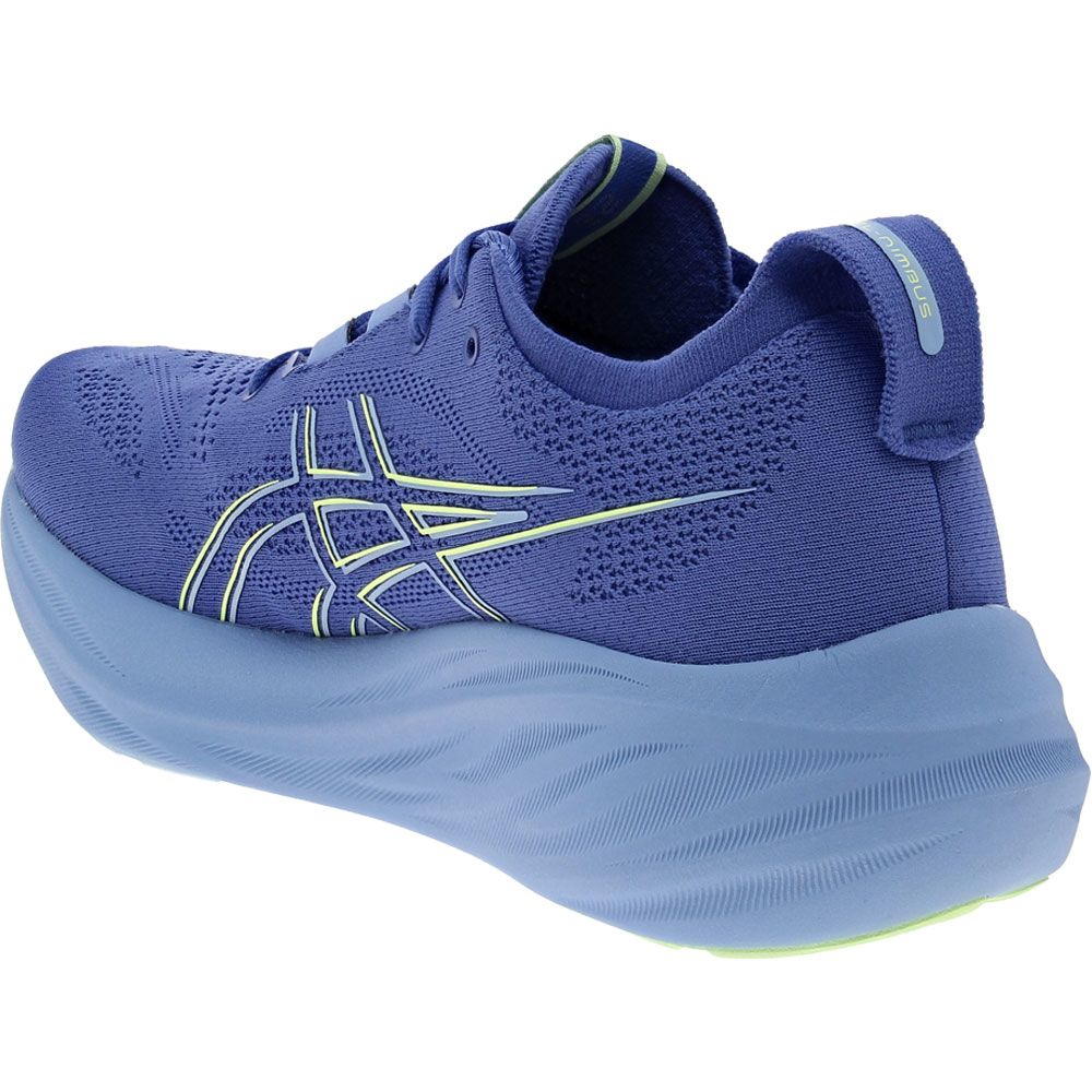 ASICS Gel Nimbus 26 Running Shoes - Womens Sapphire Light Blue Back View