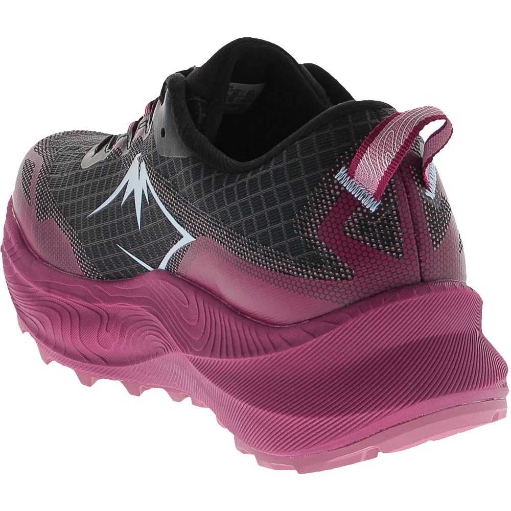 ASICS Trabuco Max 3 Trail Running Shoes - Womens Black Back View