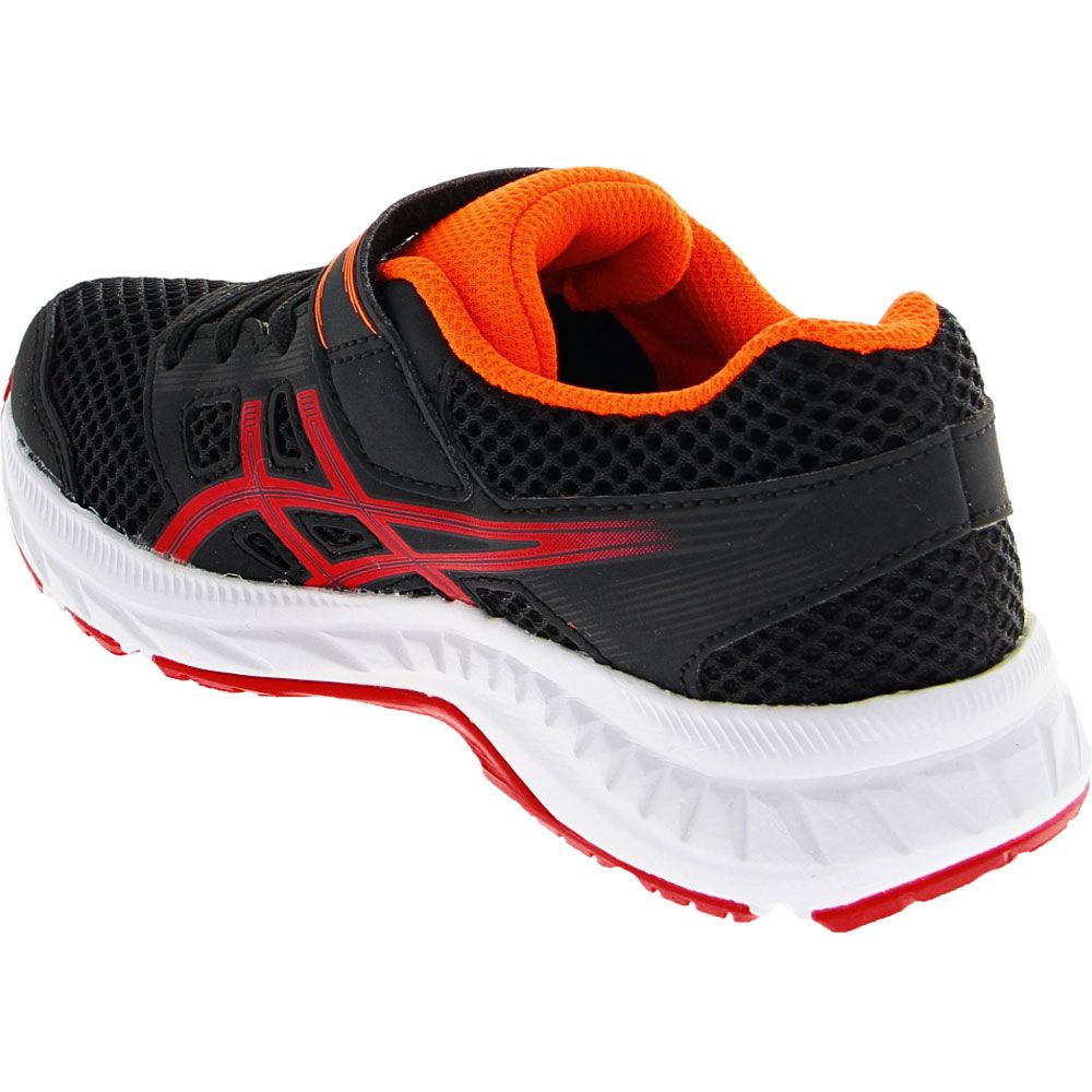 ASICS Pre Contend 5 Ps Running - Boys | Girls Black Speed Red Back View