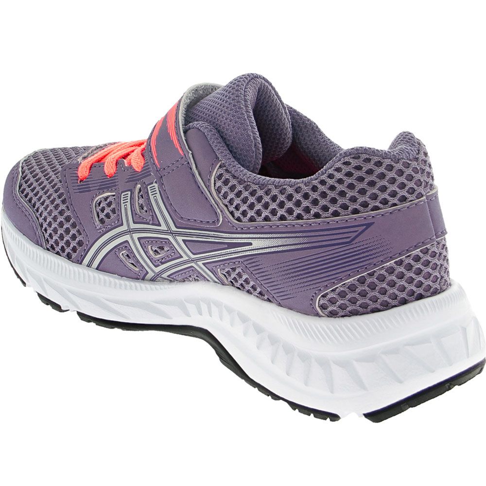 ASICS Pre Contend 5 Ps Running - Boys | Girls Ash Rock Silver Back View