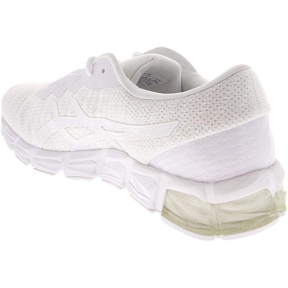 ASICS Gel Quantum 180 5 Running Shoes - Mens White Back View