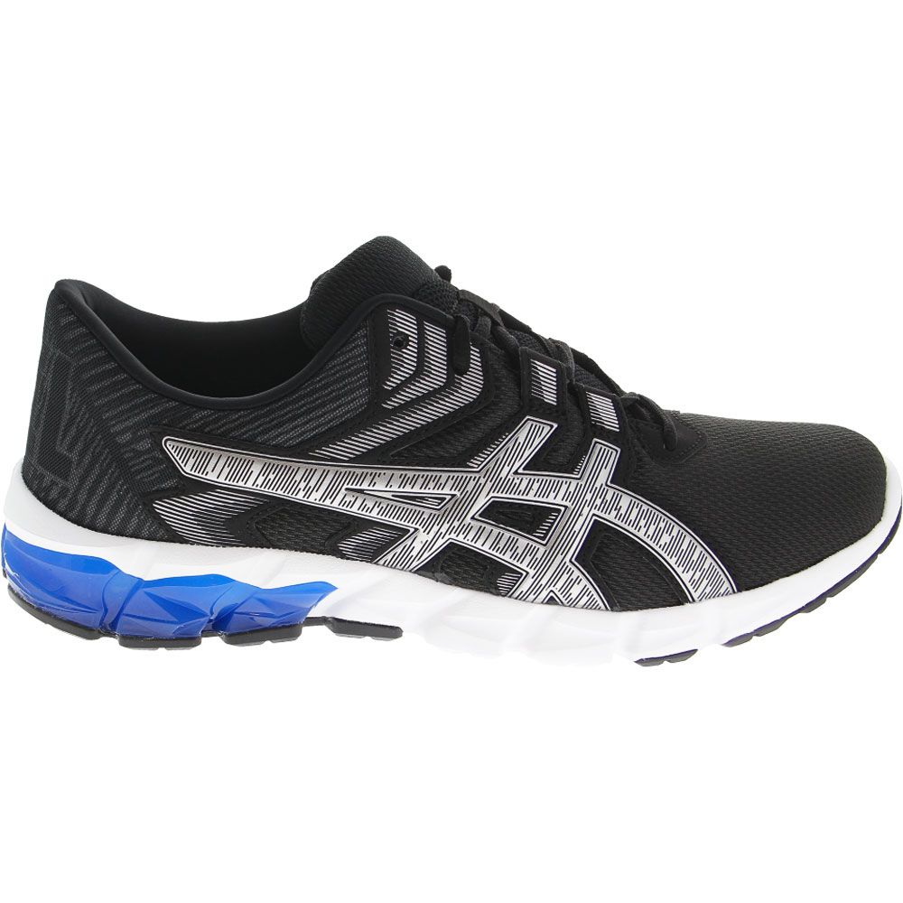 ASICS Gel Quantum 90 2 Running Shoes - Mens Graphite Grey Pure Silver Side View