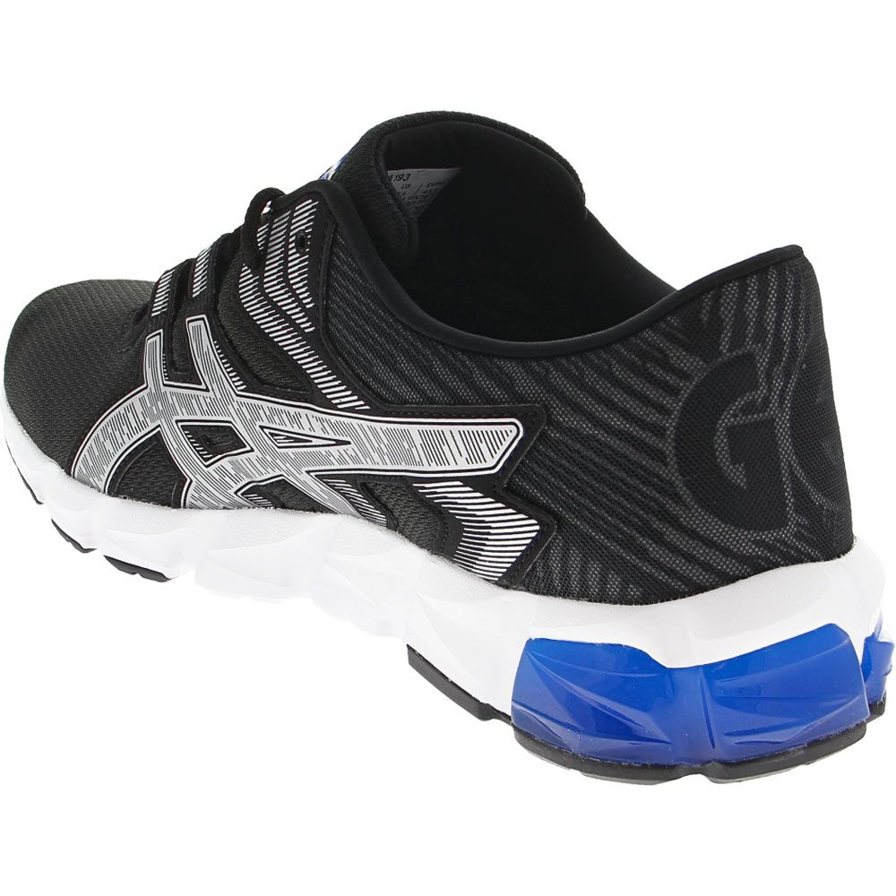 ASICS Gel Quantum 90 2 Running Shoes - Mens Graphite Grey Pure Silver Back View