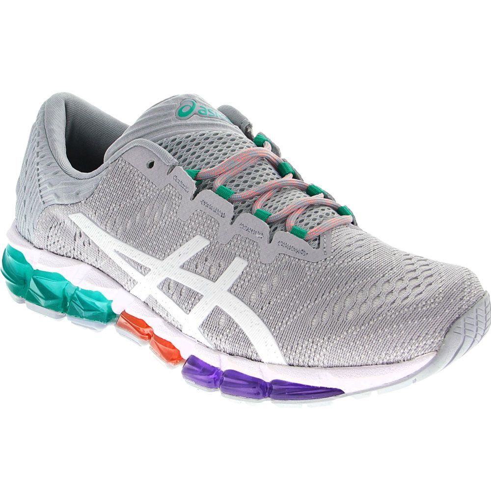 ASICS Gel Quantum 360 5 Running Shoes - Womens Grey White