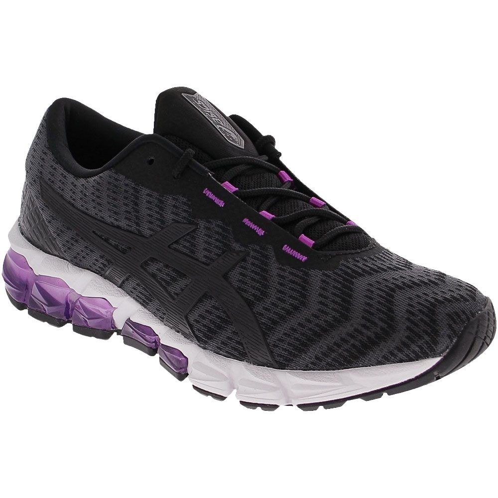 ASICS Gel Quantum 180 5 Running Shoes - Womens Black Pink