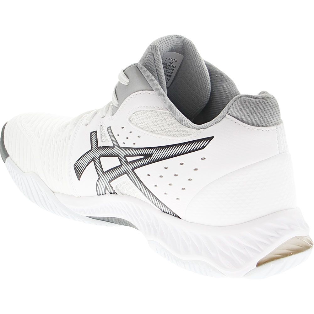 ASICS Netburner Ball Mt2 Volleyball Shoes - Womens White Back View