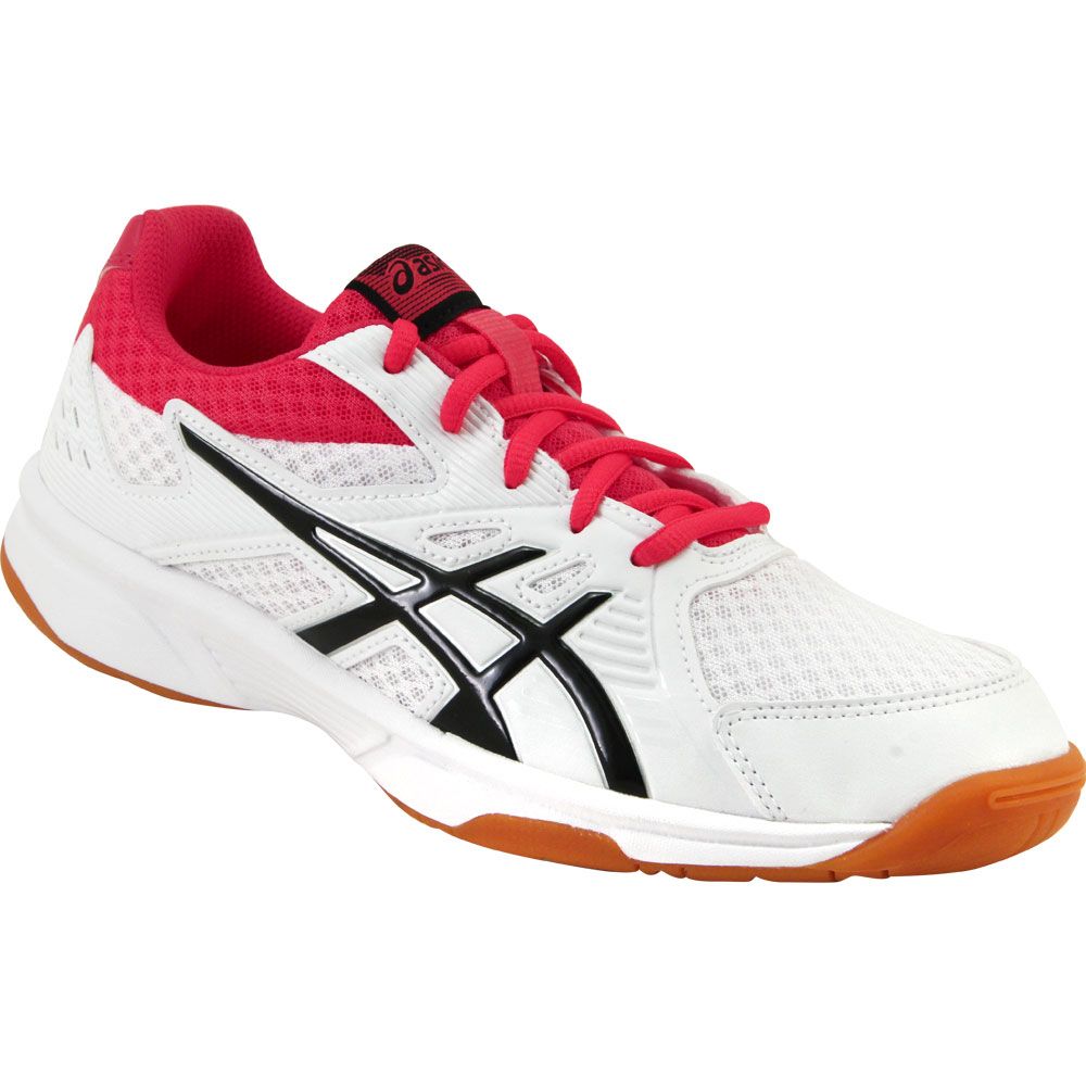 ASICS Gel Upcourt 3 Volleyball Shoes - Womens White Pink