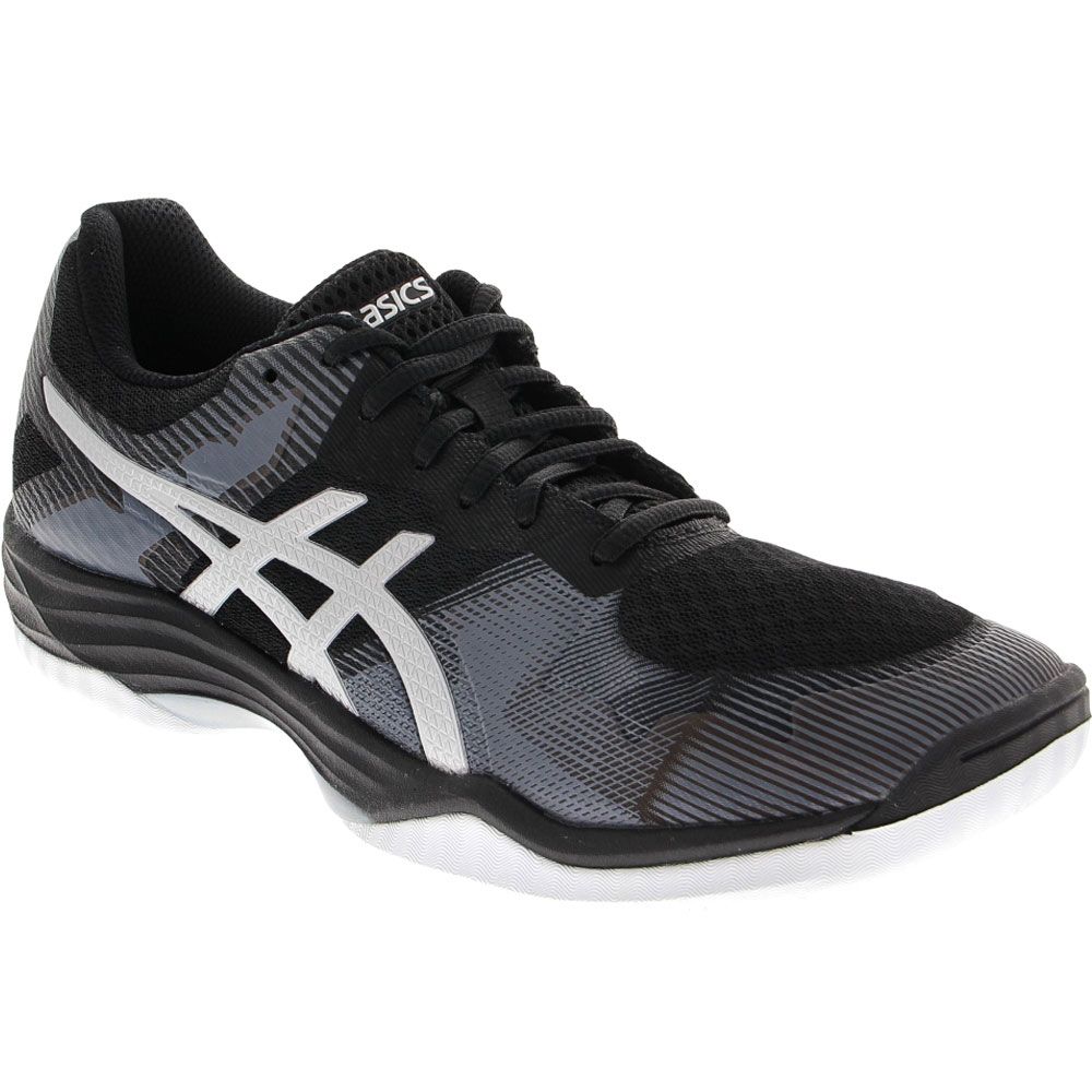 ASICS Tactic Gel Volleyball Shoes - Womens Black Silver
