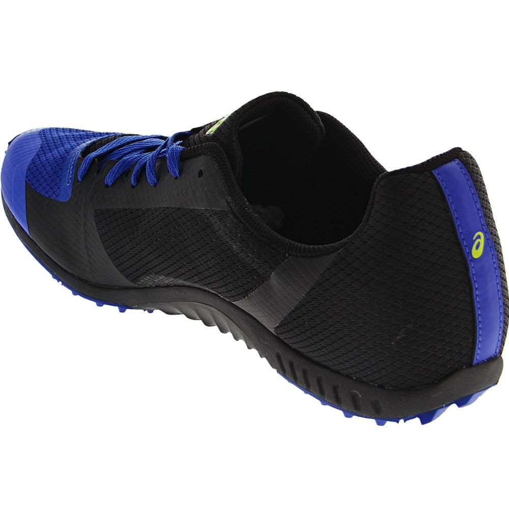 ASICS Hyper Xc 2 Running Shoes - Mens Illusion Blue Hazard Green Back View