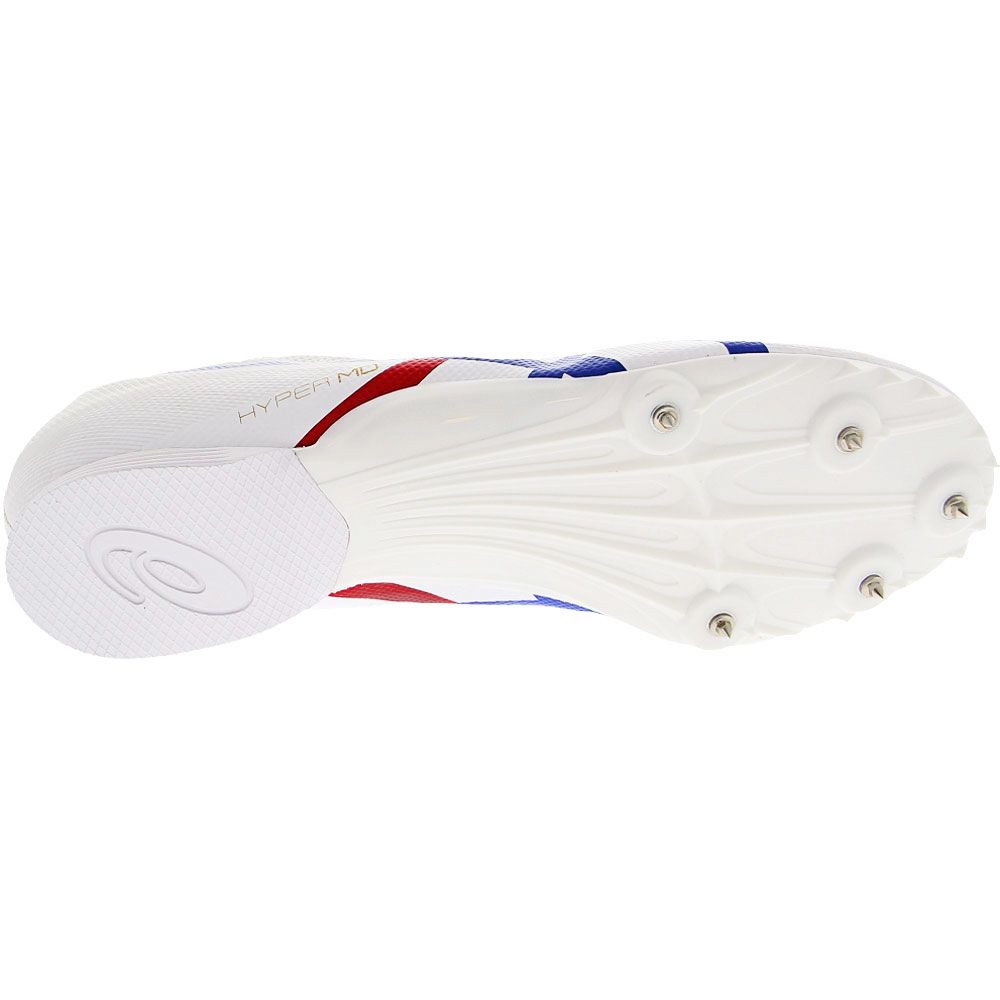 ASICS Hyper Md 7 Racing Flats - Mens White Sole View