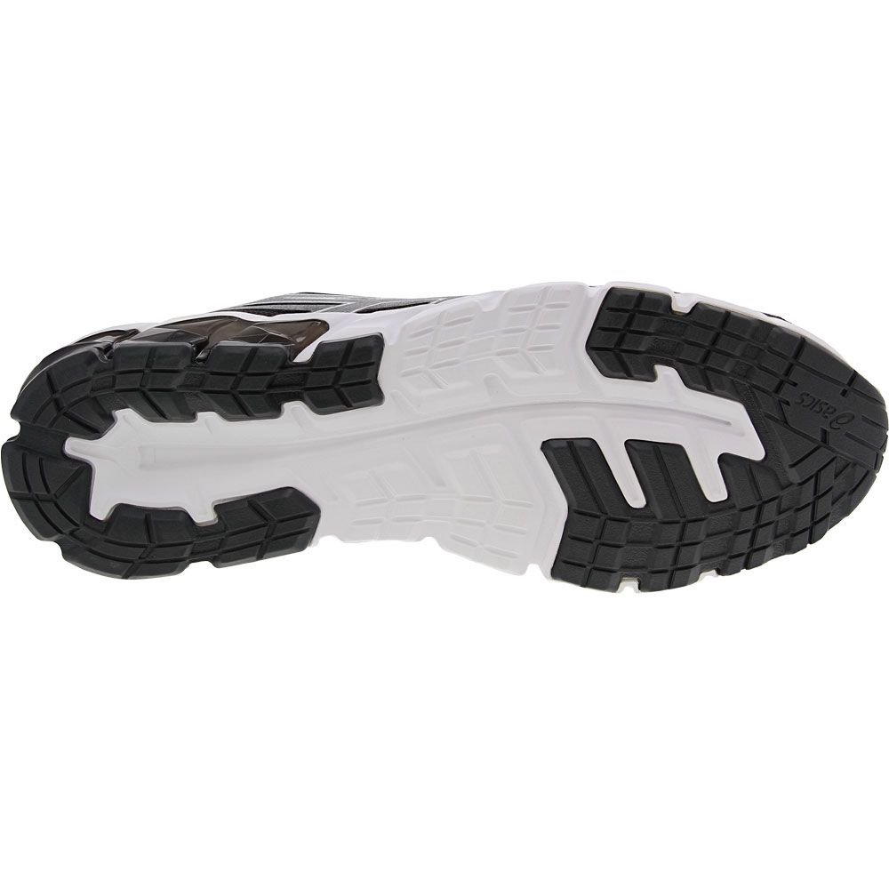 ASICS Gel Quantum 90 3 Sport Running Shoes - Mens Black Pure Silver Sole View
