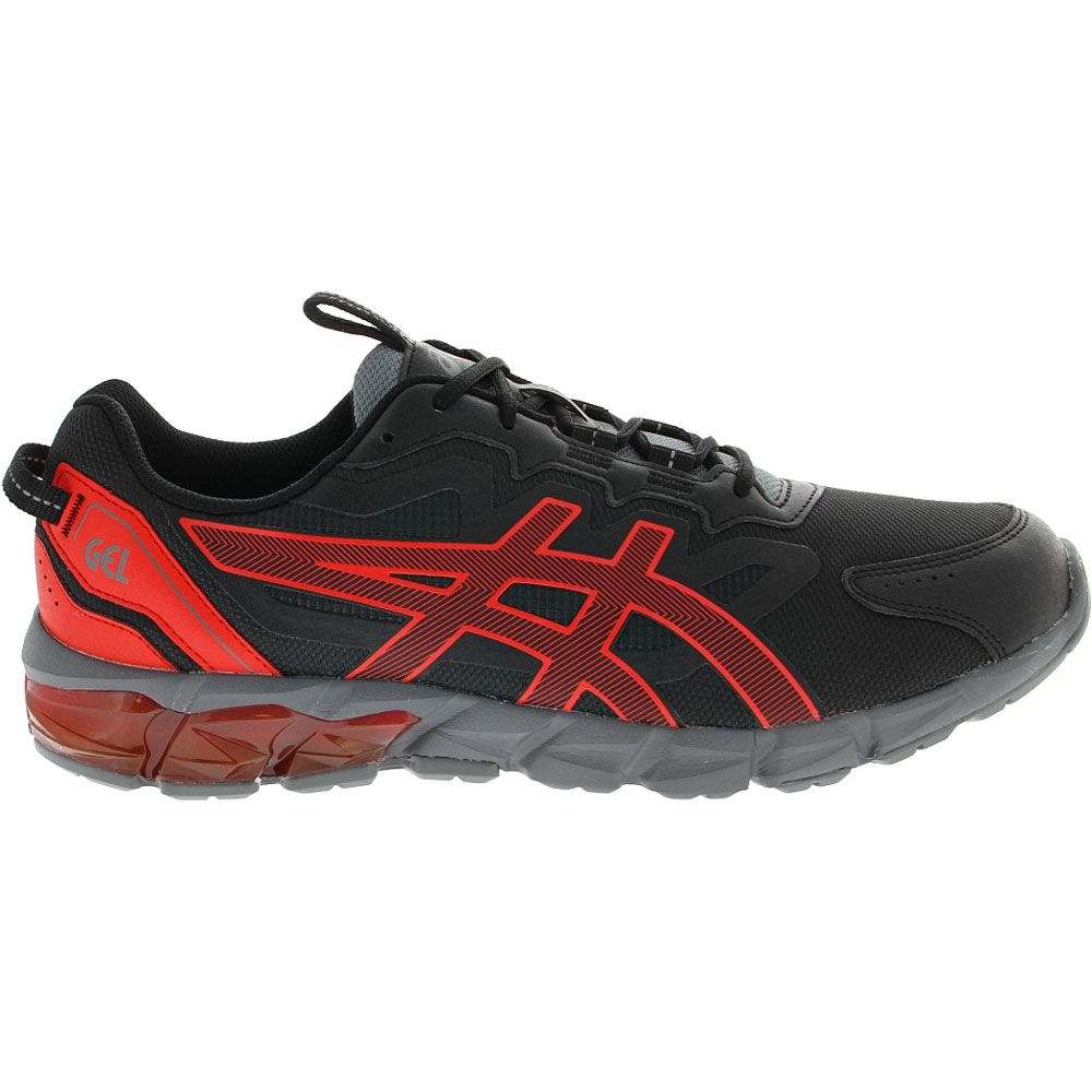 ASICS Gel Quantum 90 3 Sport Running Shoes - Mens Black Red Alert