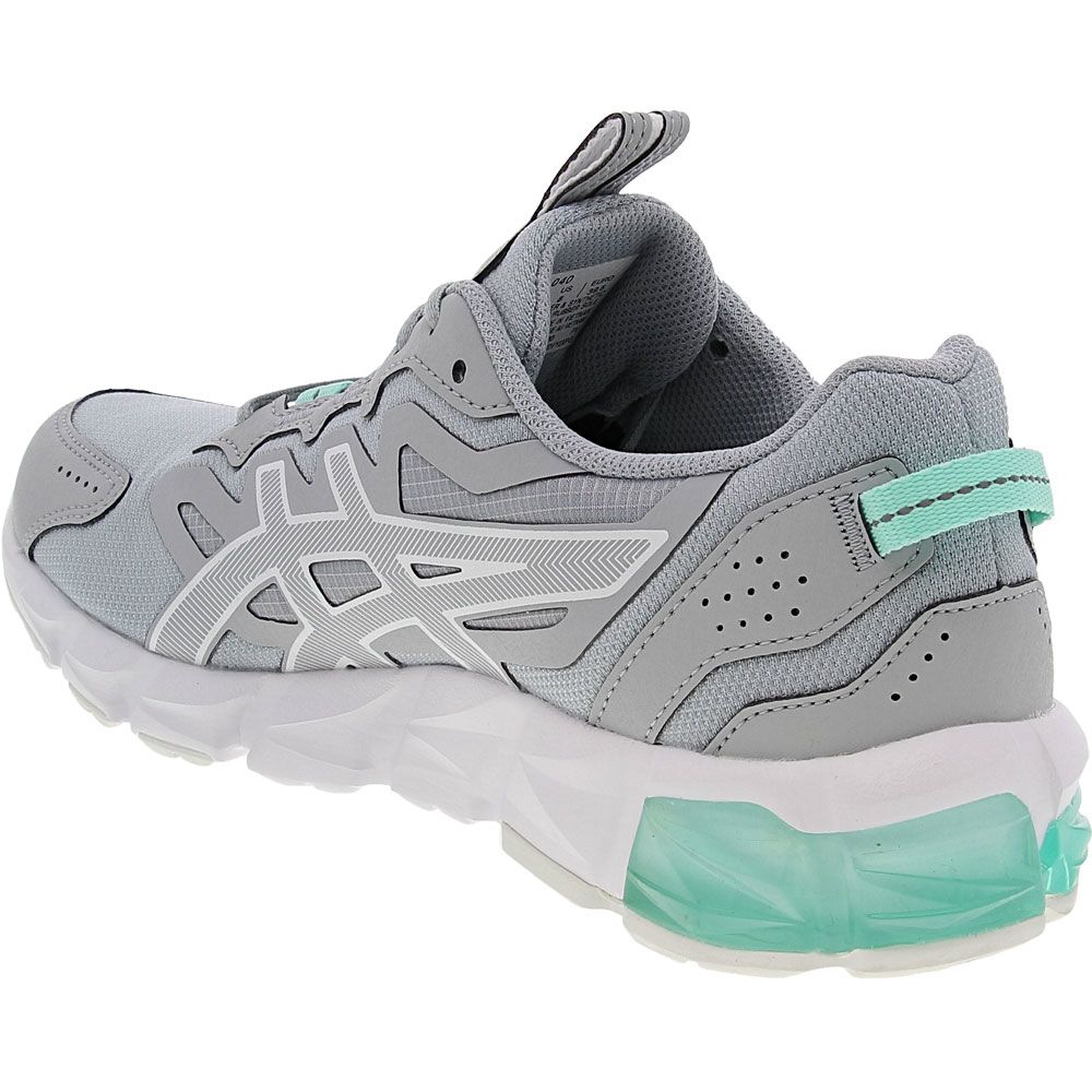 ASICS Gel Quantum 90 3 Running Shoes - Womens Piedmont Grey Fresh Ice Back View