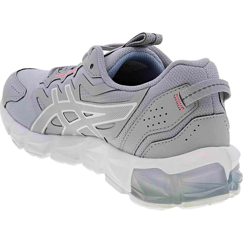 ASICS Gel Quantum 90 3 Running Shoes - Womens Piedmont Grey White Back View