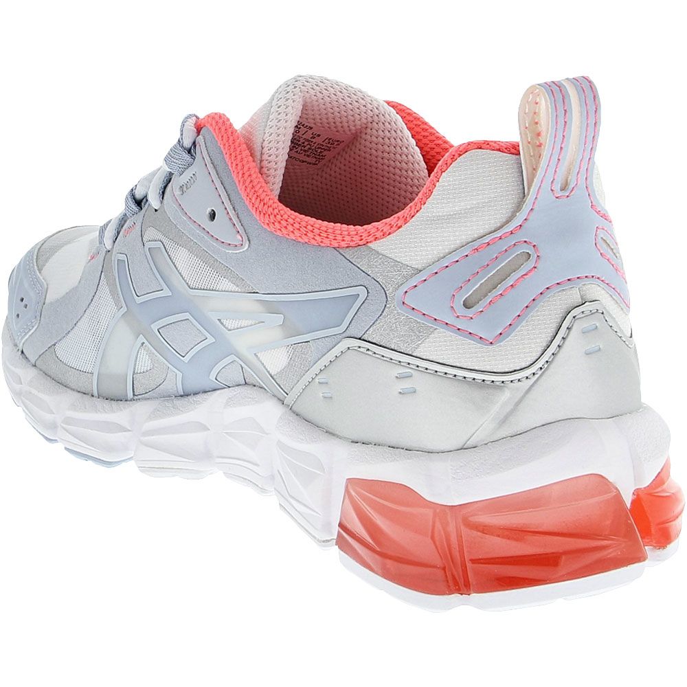 ASICS Gel Quantum 180 Running Shoes - Womens White Mist Back View