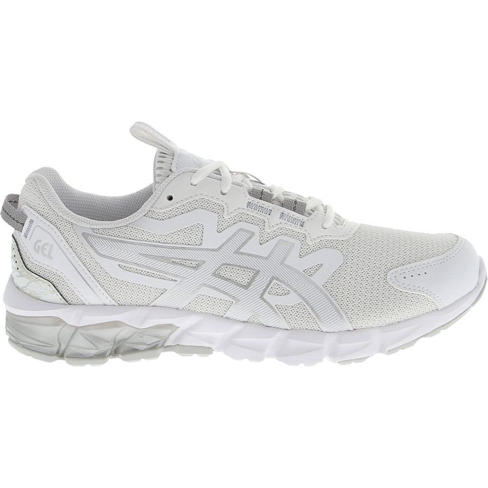 ASICS Gel Quantum 90 Womens Running Shoes White Pure Silver
