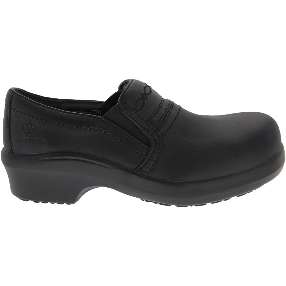 Ariat Xpert Clog Esd Steel Toe Work Shoes - Womens Black