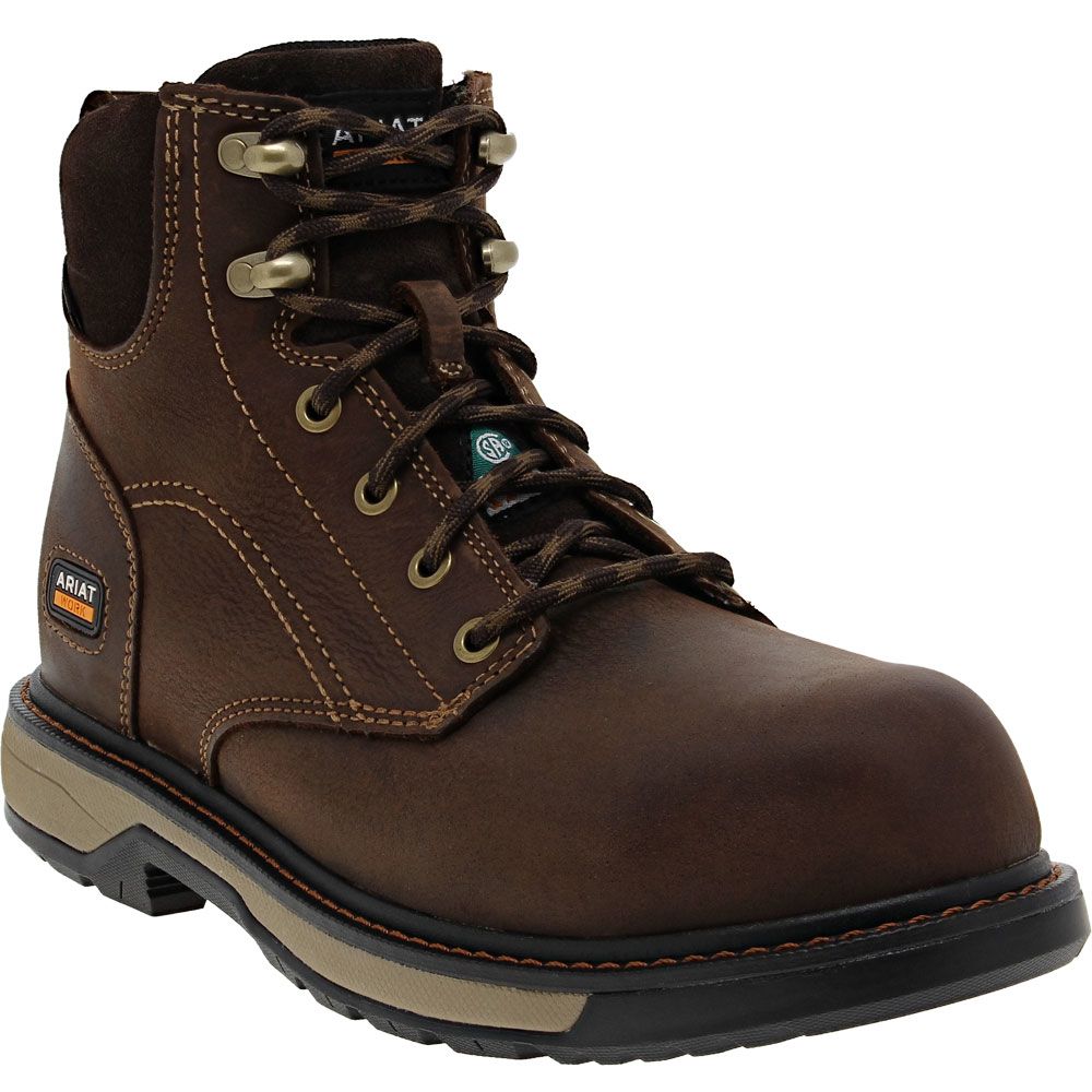 Ariat Riveter Composite Toe Work Boots - Womens Brown