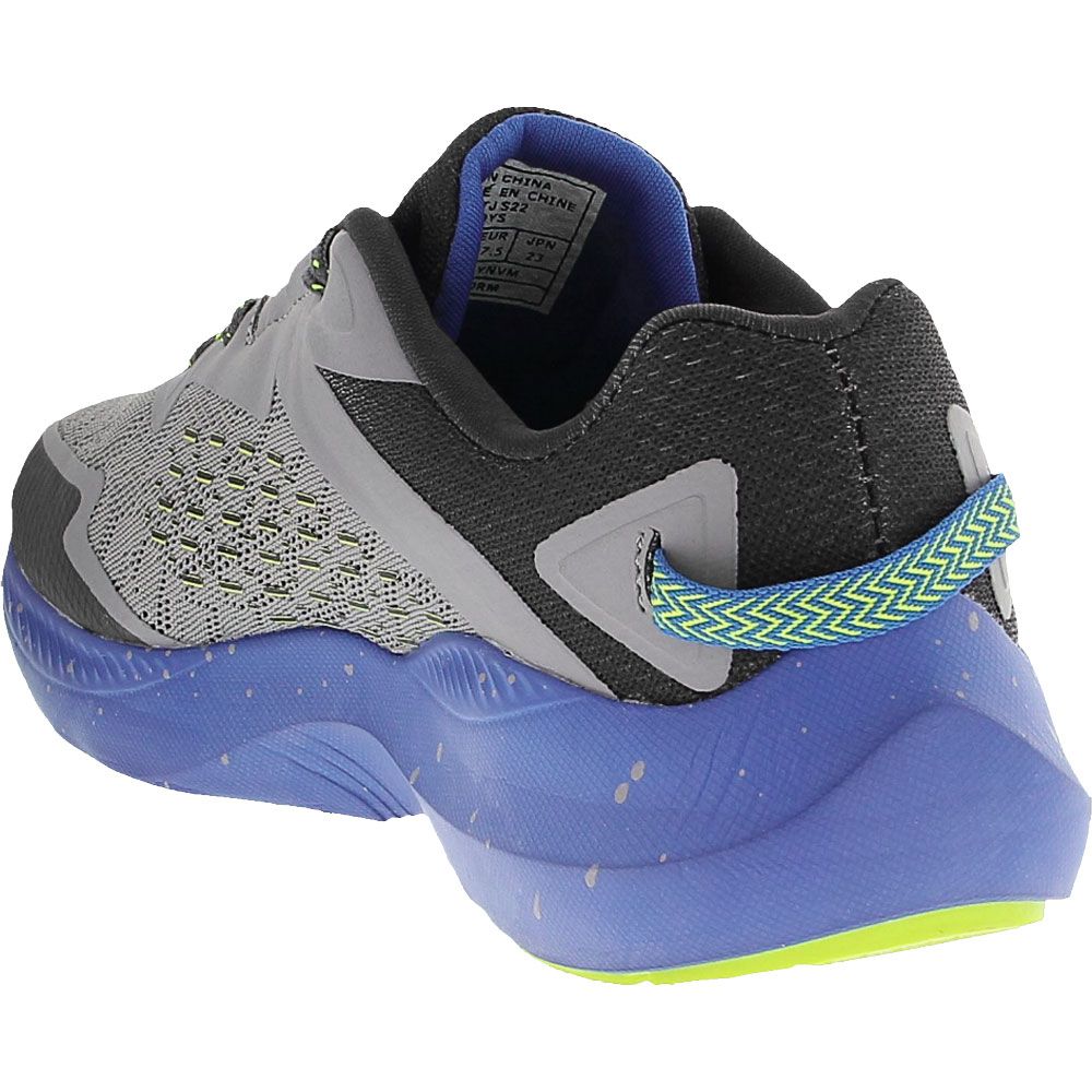 Avia Avi Storm Kids Running Shoes Alloy Odyssey Grey Victoria Blue Back View