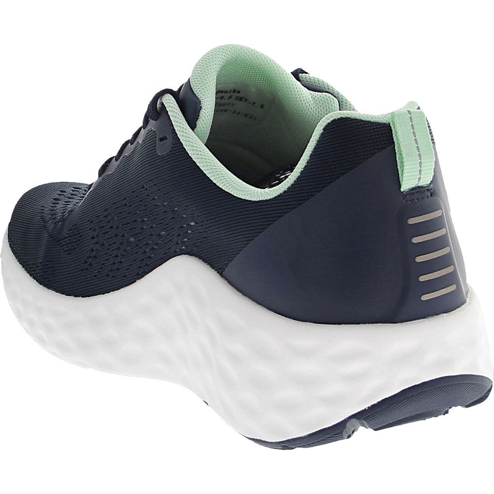 Aetrex Danika Arch Support Sneaker Womens Walking Shoes Navy Back View