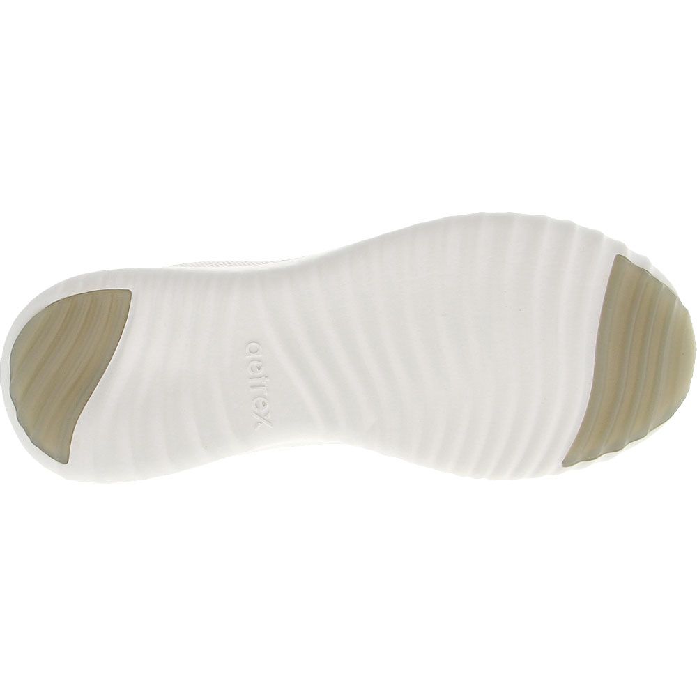 Aetrex Angie Arch Support Womens Walking Shoes White Sole View