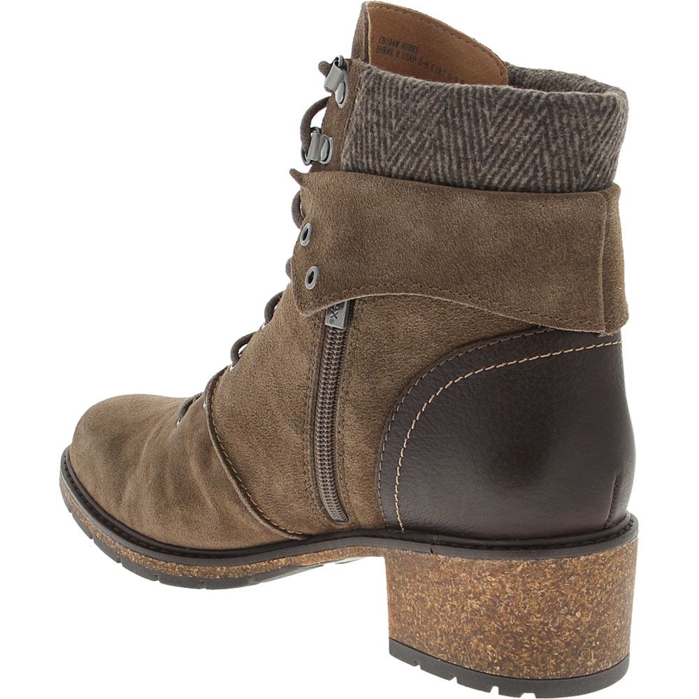 Aetrex Aubrey Casual Boots - Womens Brown Back View