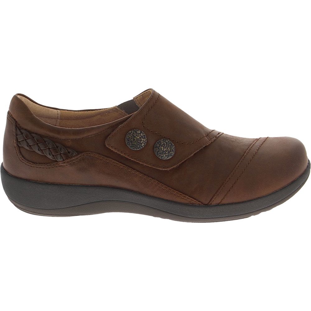 Aetrex Karina Casual Shoes - Womens Brown Side View