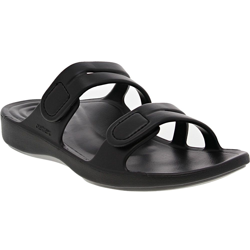 Aetrex Janey Sport Slide Womens Water Sandals Black