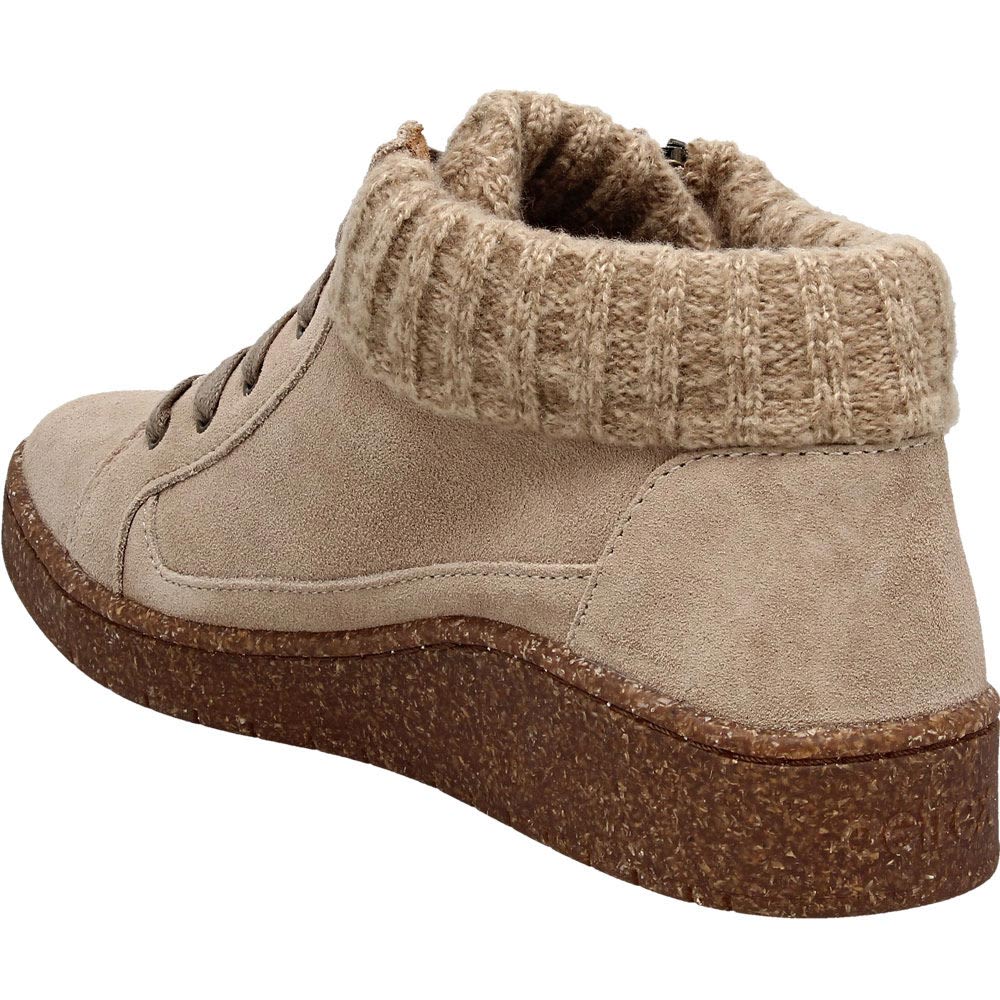 Aetrex Bonnie Casual Boots - Womens Taupe Back View