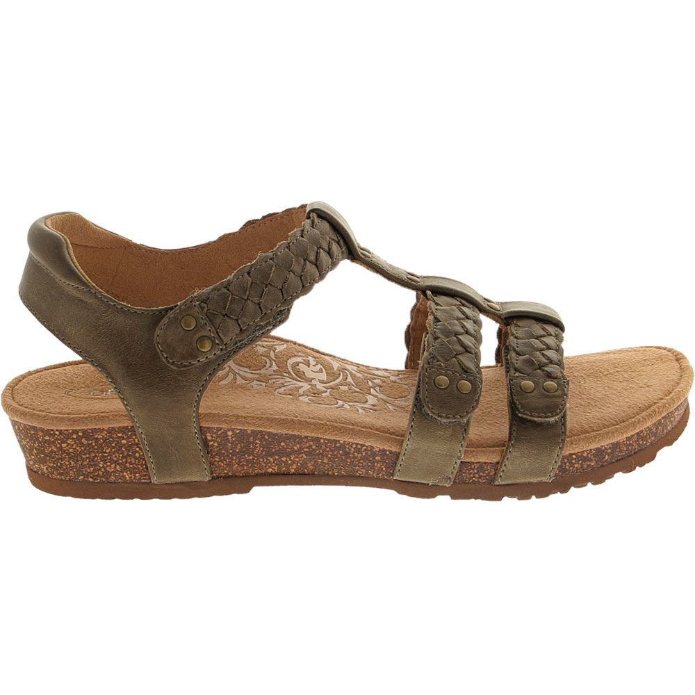 Aetrex Reese Sandals - Womens Taupe