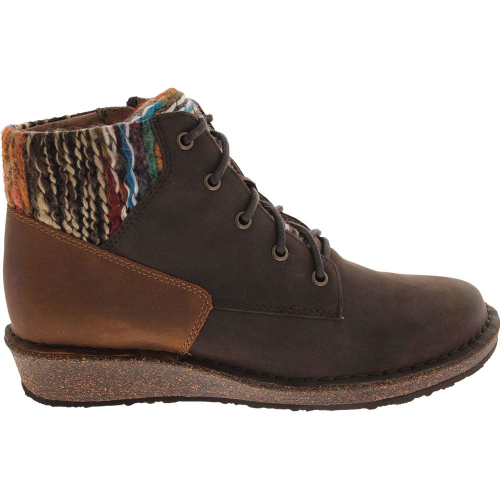 Aetrex Jolie Casual Boots - Womens Chocolate Side View