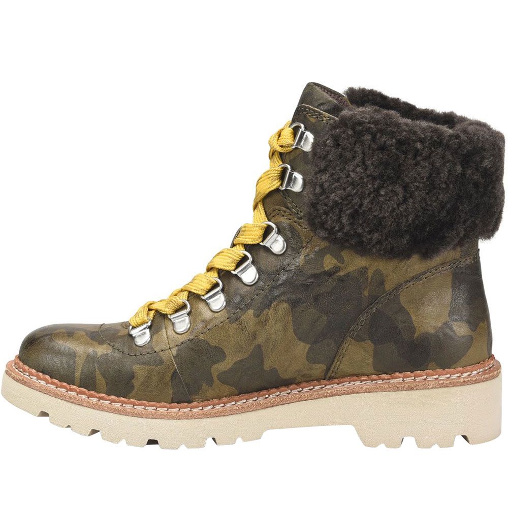 Bionica Danie Casual Boots - Womens Olive Back View
