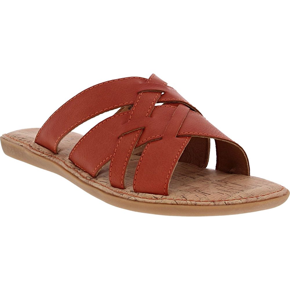 B.O.C. by Born Mona Slide Womens Sandals Red